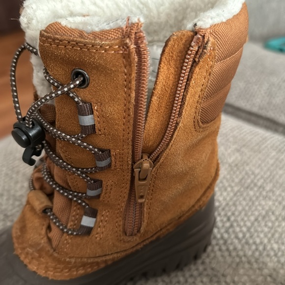 EUC Lands End Sherpa Lined Duck Boots - Picture 4 of 9